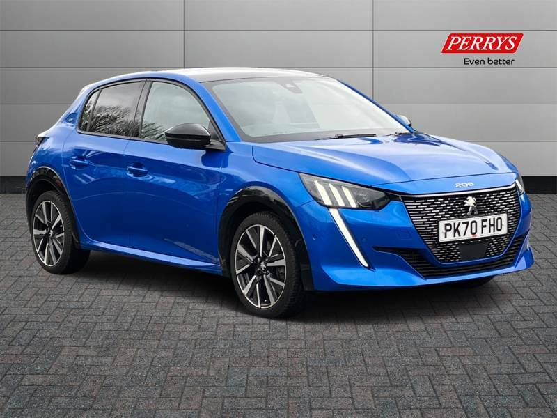Compare Peugeot 208 Petrol PK70FHO Blue