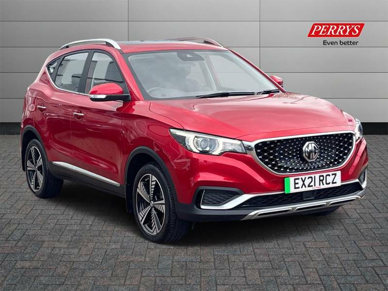 MG ZS Electric Red #1