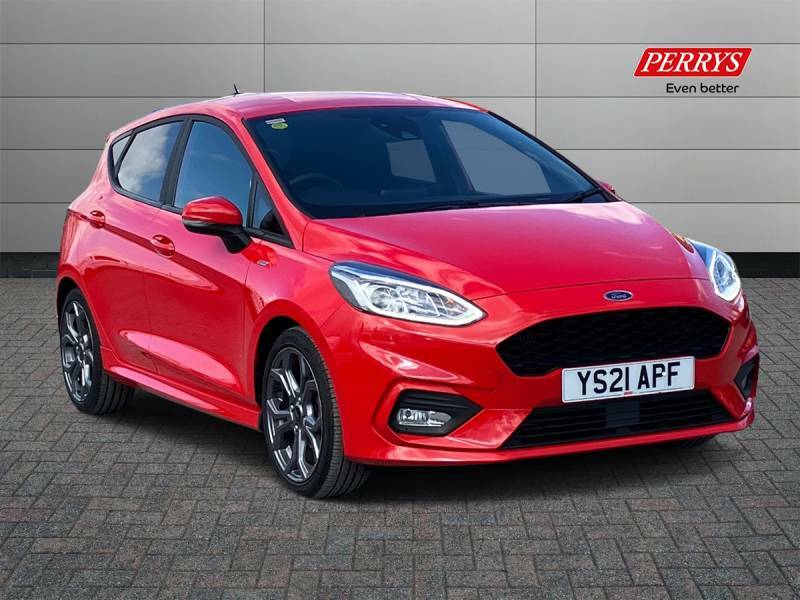 Compare Ford Fiesta Petrol YS21APF Red