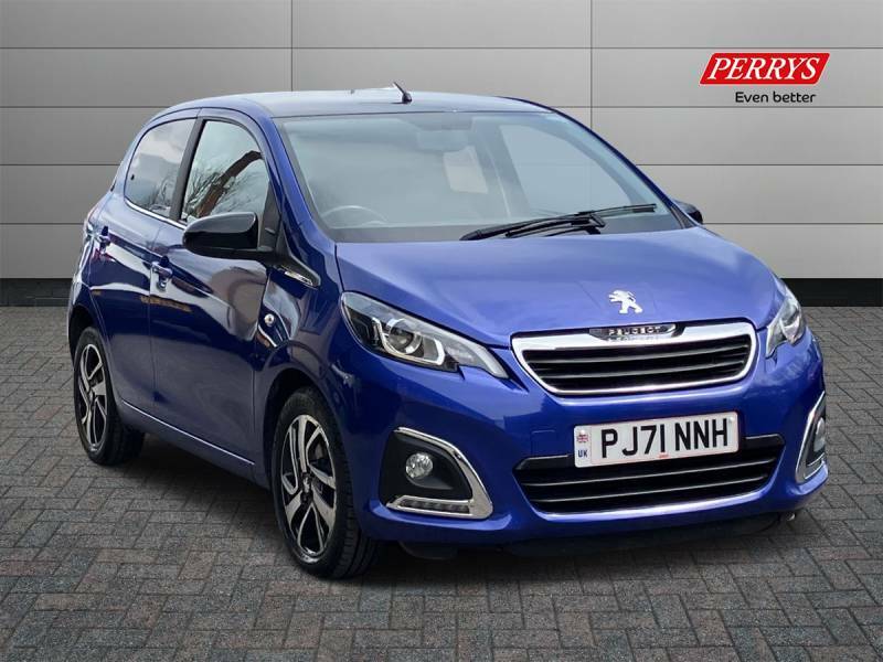 Compare Peugeot 108 Hatchback PJ71NNH Blue