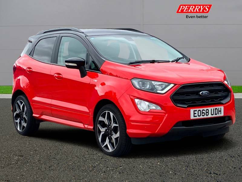Compare Ford Ecosport Petrol EO68UDH Red