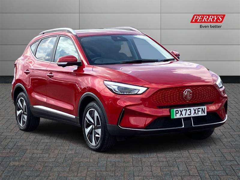 Compare MG ZS Electric PX73XFN Red