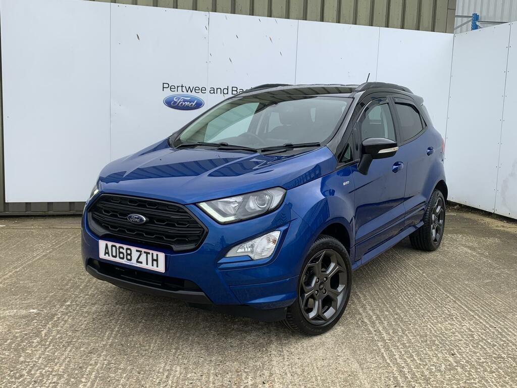 Compare Ford Ecosport St-line AO68ZTH Blue