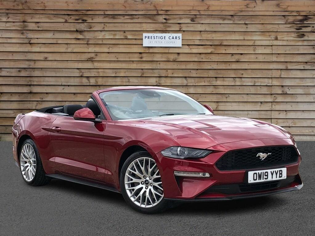 Compare Ford Mustang 2.3T Ecoboost Selshift Euro 6 OW19YYB Red