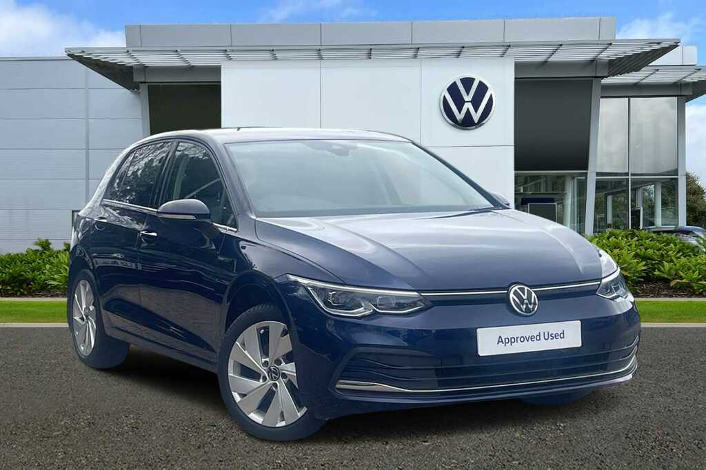 Compare Volkswagen Golf Style Tdi MF70XPE Blue