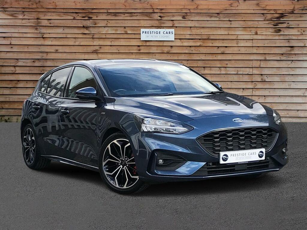Compare Ford Focus 1.0T Ecoboost Mhev St-line X Edition Euro 6 Ss HK21XPP Blue