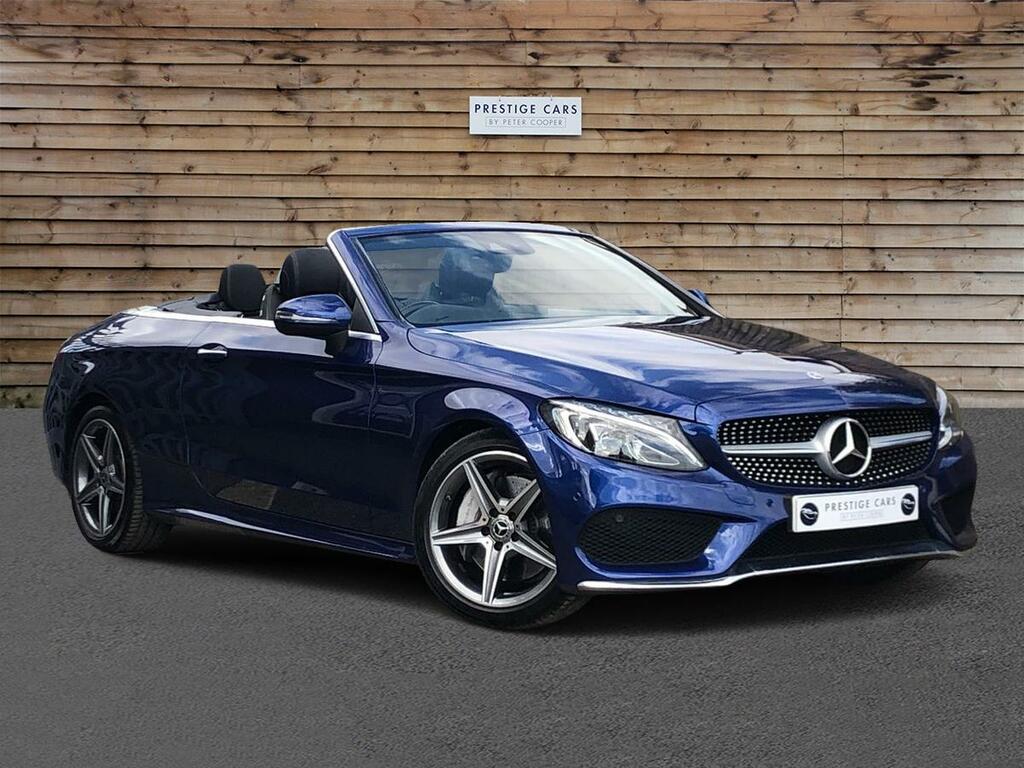 Compare Mercedes-Benz C Class 2.1 C250d Amg Line Cabriolet G-tronic Euro 6 Ss KT18VVU Blue