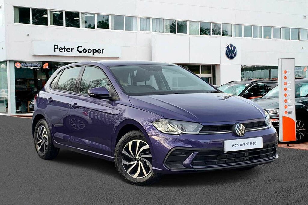 Compare Volkswagen Polo Mk6 Facelift 2021 1.0 Tsi 95Ps Life Rear Camer HT73UOW Purple
