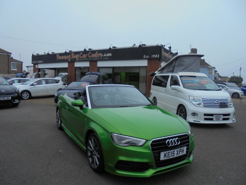 Compare Audi A3 S Line Nav Tfsi 150 6 KE15XPH Green