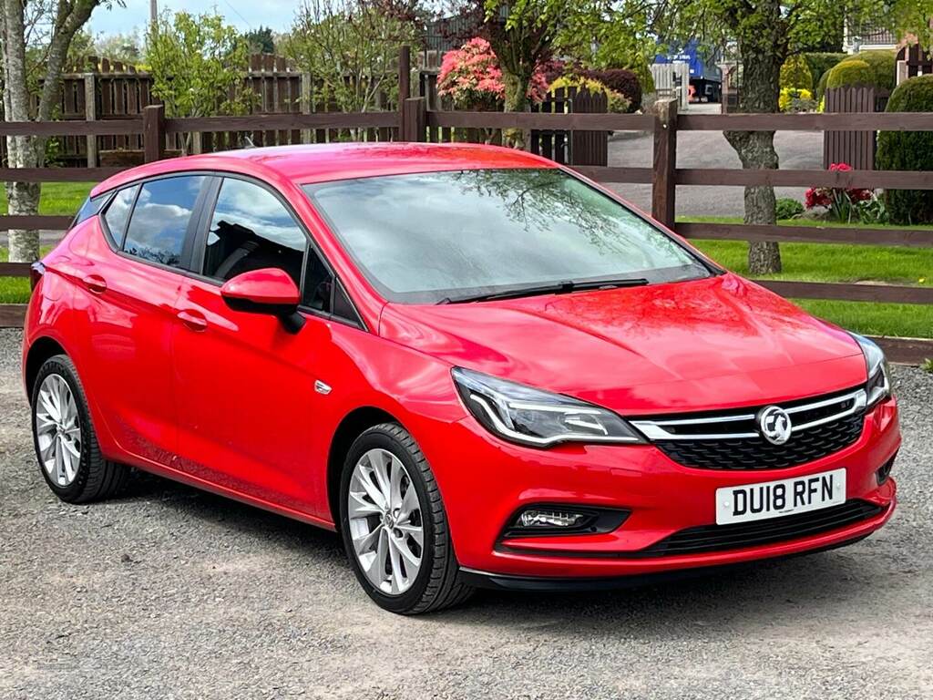Vauxhall Astra 1.0T Ecotec Tech Line Red #1