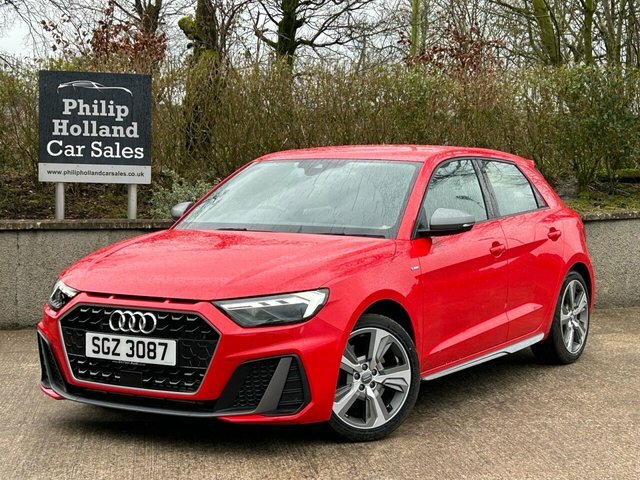 Compare Audi A1 2.0 Sportback Tfsi S Line Competition 198 Bhp SGZ3087 Red