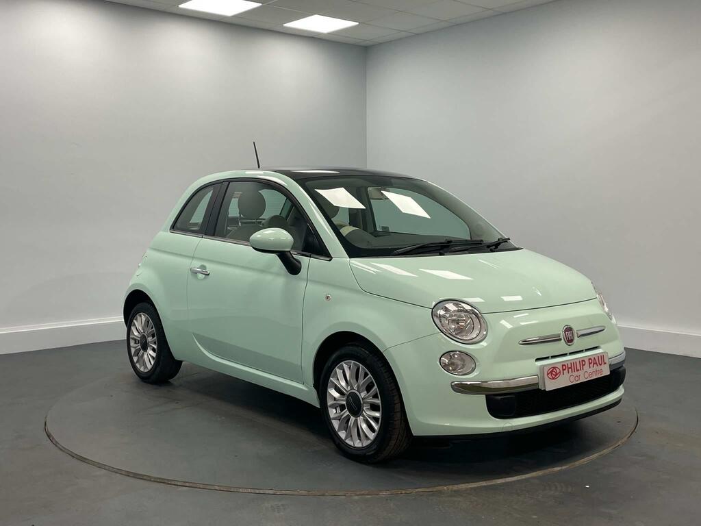 Compare Fiat 500 1.2 Lounge Start Stop J11NNT Green