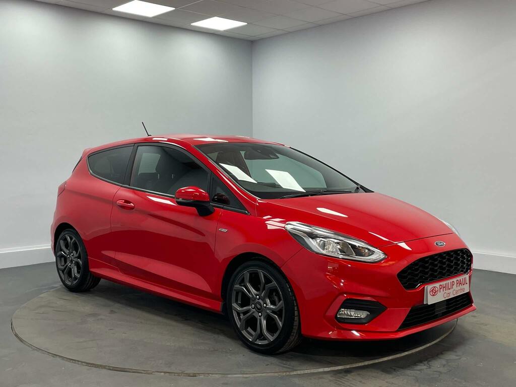 Compare Ford Fiesta St-line X GJ69WSK Red