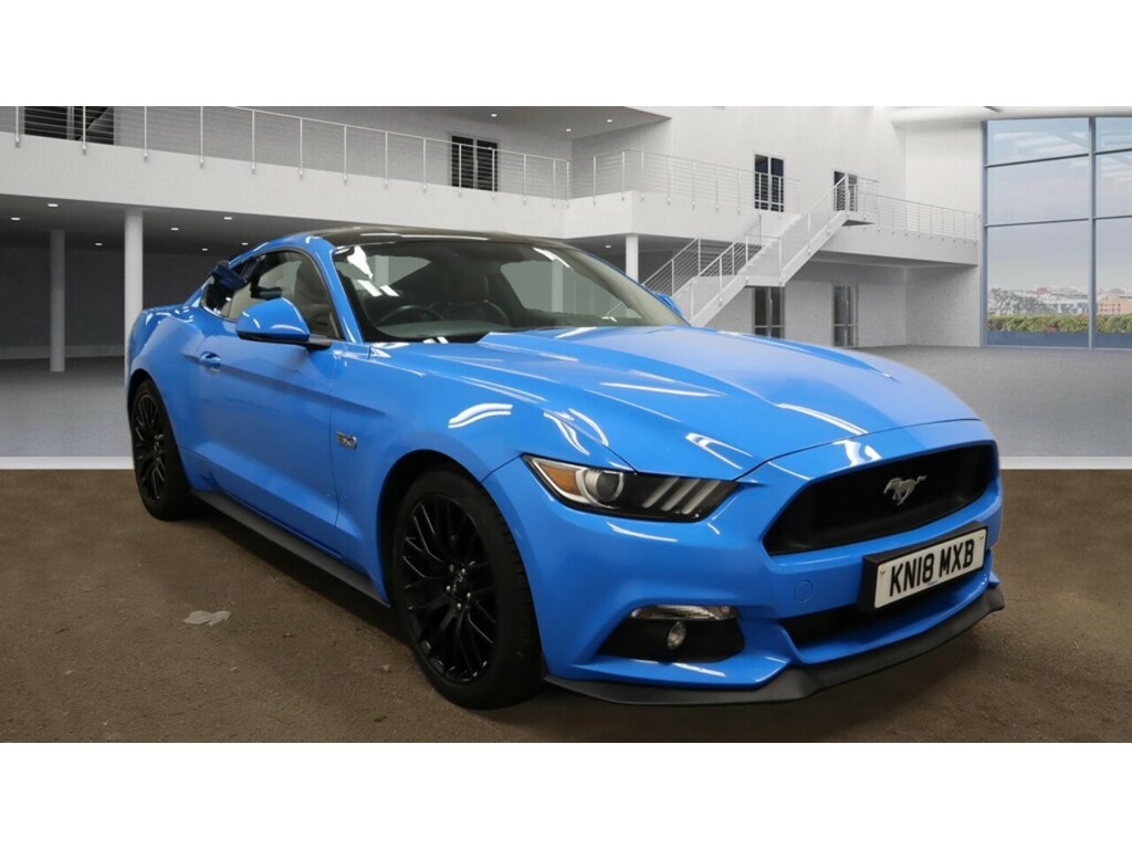 Ford Mustang V8 Gt U5885 Ulez Blue #1