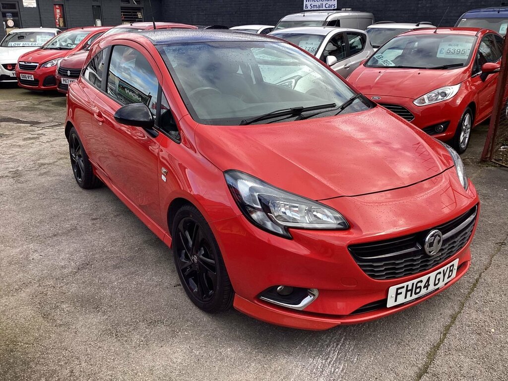 Compare Vauxhall Corsa Corsa Hatchback FH64GYB Red
