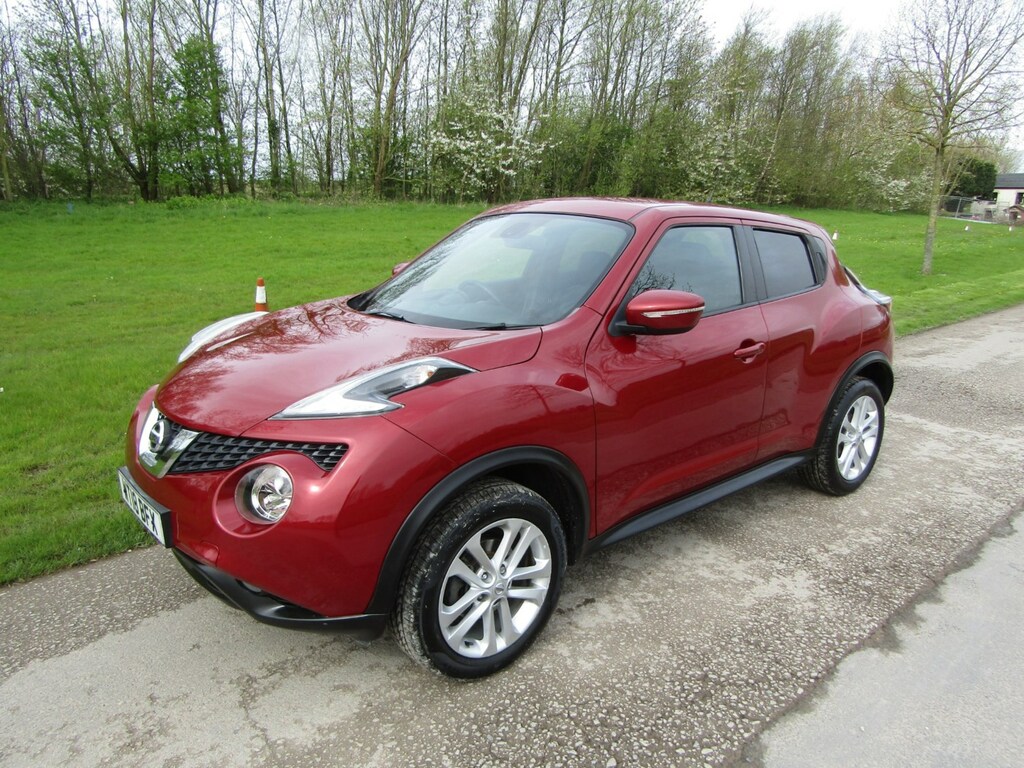 Compare Nissan Juke 1.5 Dci N-connecta, Only 26,000 Miles, Hatc WT18BFX Red