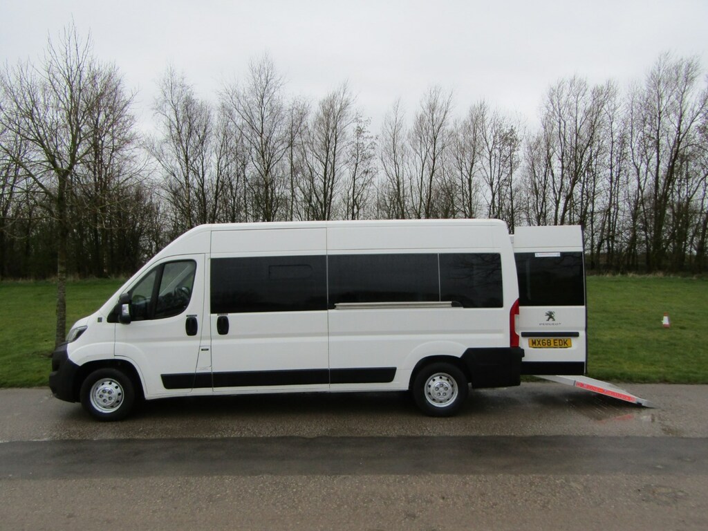 Compare Peugeot Boxer 2.0 Hdi L3h2 Wheelchair Accessible Disabled Adapte MX68EDK White