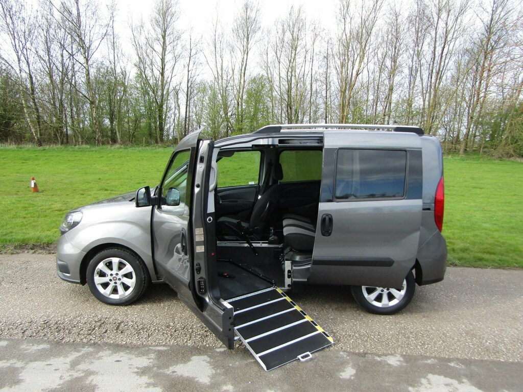 Fiat Doblo Passenger Wheelchair Upfront Accessible Disabled M Grey #1