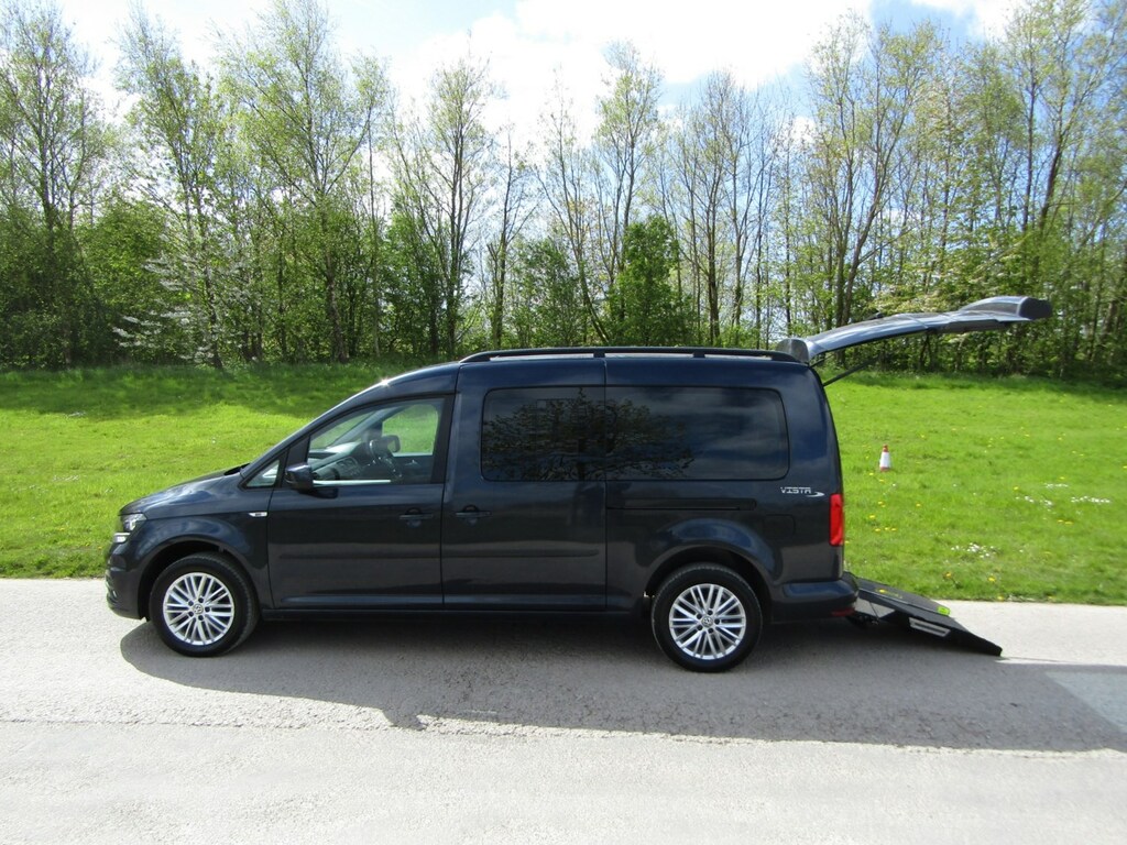 Compare Volkswagen Caddy Maxi Life C20 Allied 2.0 Tdi Wheelchair Accessible Disabled YW66HJF Blue