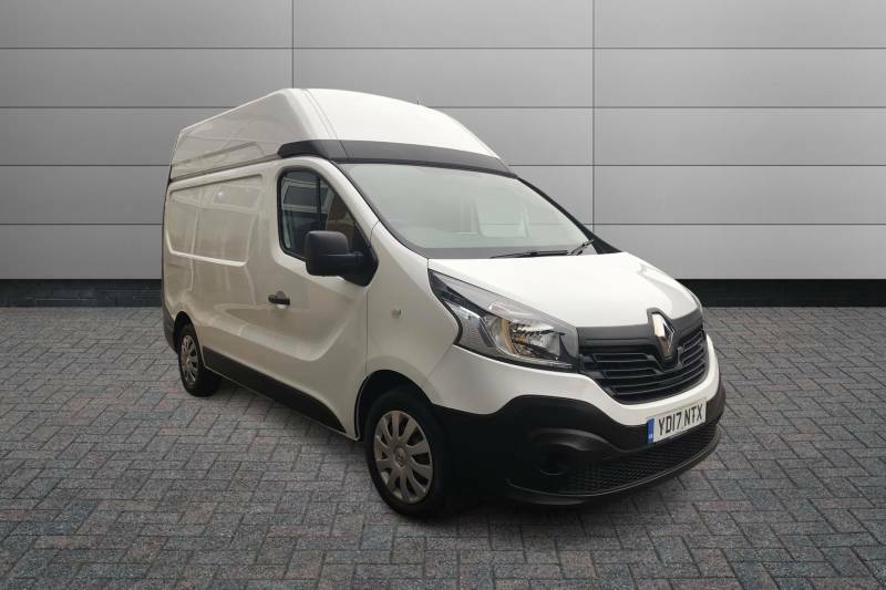 Renault Trafic Sh29 Energy Dci 125 High Roof Business Van White #1