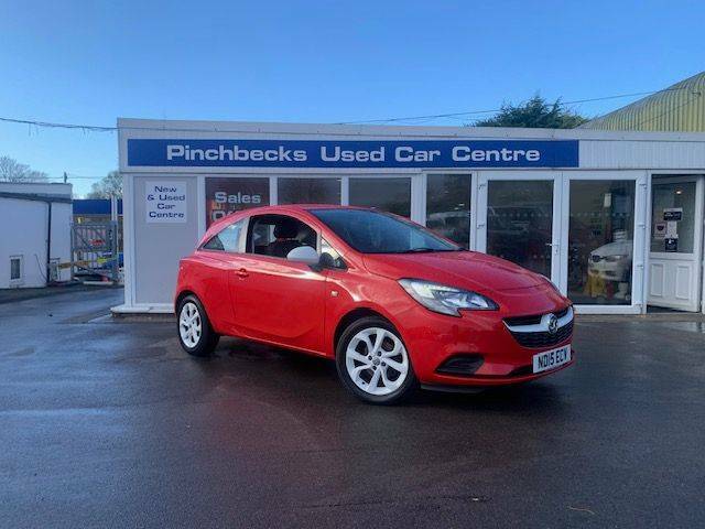Compare Vauxhall Corsa Hatchback ND15ECV Red
