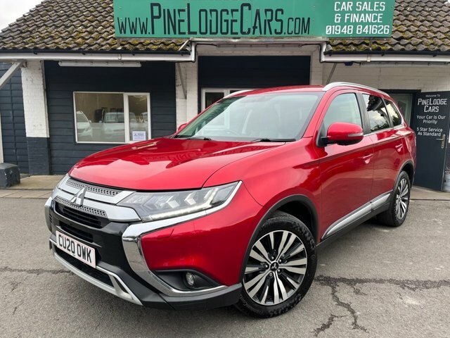 Compare Mitsubishi Outlander 2.0 Exceed 148 Bhp CU20OWK Red