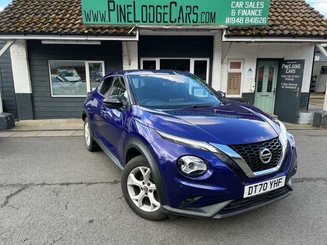 Compare Nissan Juke 1.0 Dig-t N-connecta 113 Bhp DT70YHF Blue
