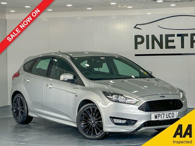 Compare Ford Focus 1.0 St-line 124 Bhp WP17UCO Silver