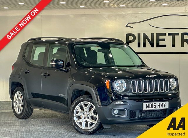 Compare Jeep Renegade 1.4 Longitude 138 Bhp MD16HWY Black
