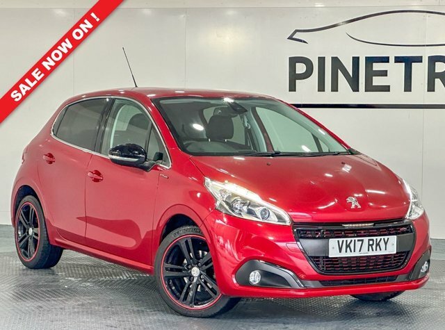 Compare Peugeot 208 1.2 Puretech Ss Gt Line 110 Bhp VK17RKY Red
