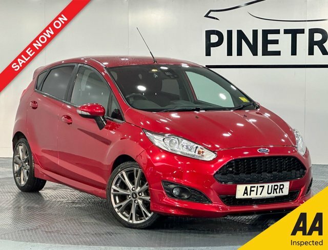 Compare Ford Fiesta 1.0 St-line 124 Bhp AF17URR Red