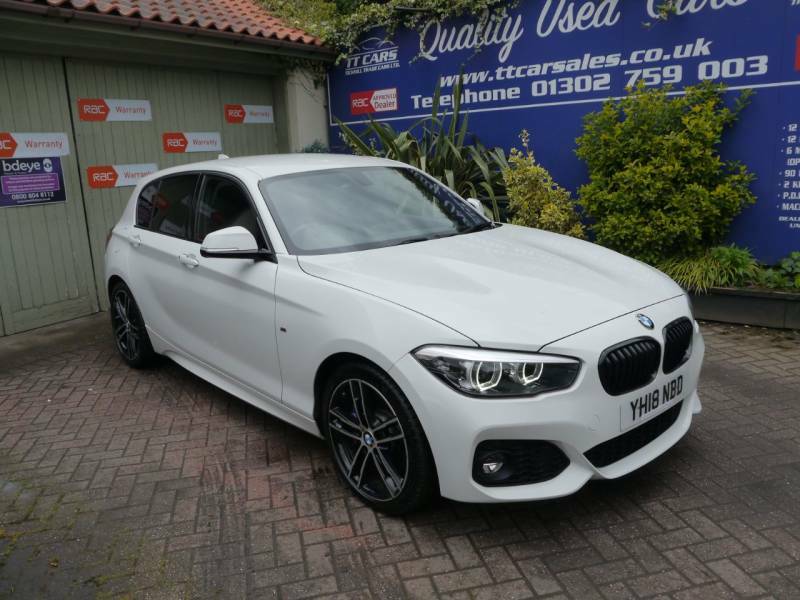 Compare BMW 1 Series 118I M Sport Shadow Edition YH18NBD White