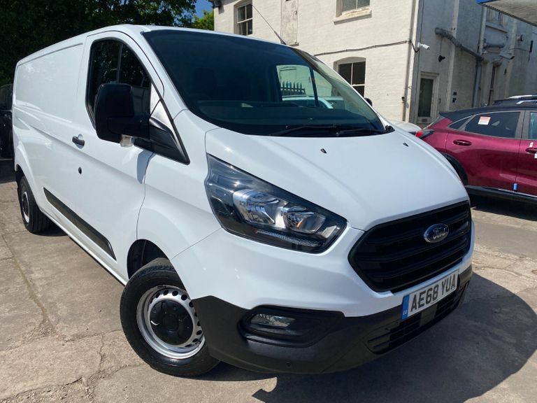 Compare Ford Transit Custom 2.0 Tdci 105Ps 300 Low Roof L2 Van AE68YUA White
