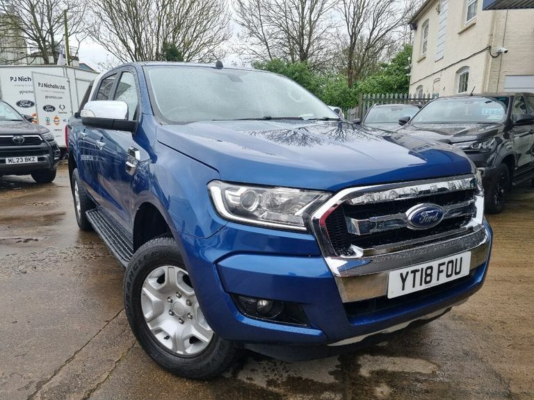 Compare Ford Ranger Ford Ranger Pick Up Double Cab Limited 2 3.2 Tdci YT18FOU Blue