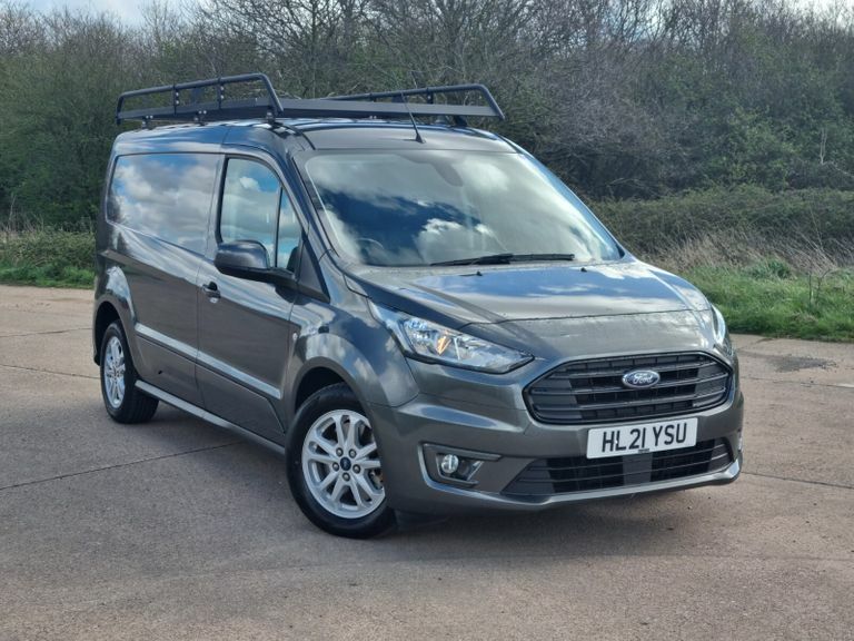 Compare Ford Transit Connect 1.5 Ecoblue 120Ps 240 Limited L2 Van HL21YSU Grey