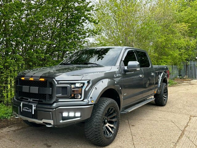 Compare Ford F-150 Ford F150 Double Cab, Xlt Supercrew, Raptor Packag AE66EYS Grey