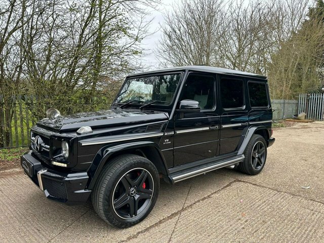 Compare Mercedes-Benz G Class 5.5 G63 V8 Biturbo Amg Spds7gt 4Wd 1 Owner From LK13PBY Black