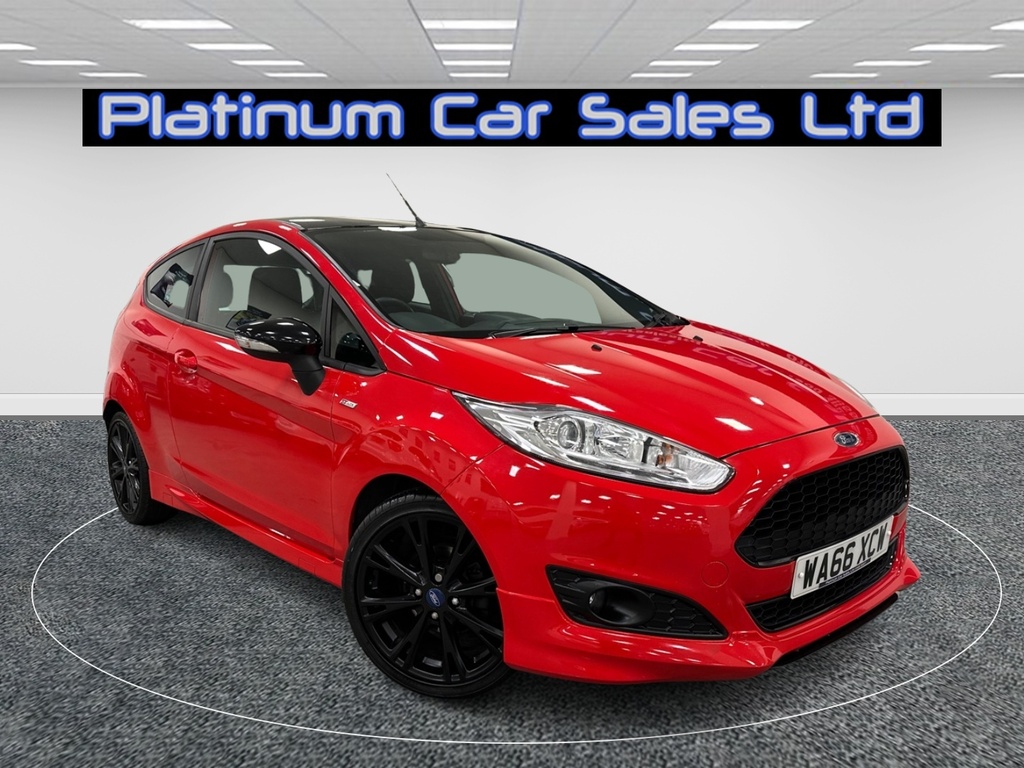 Compare Ford Fiesta St-line Red Edition WA66XCW Red