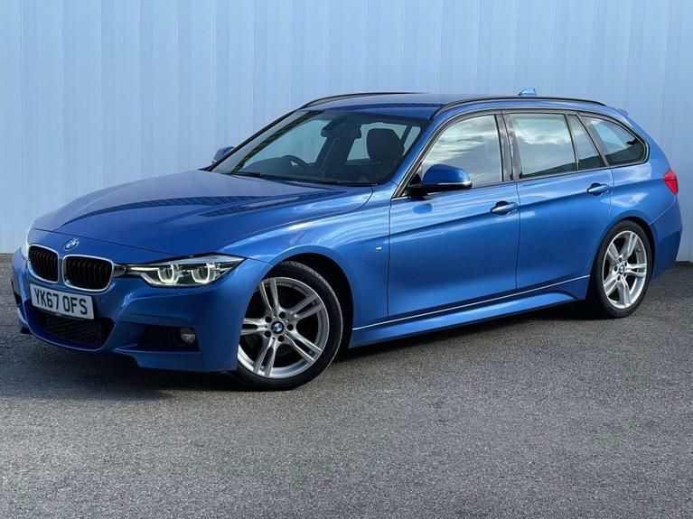 Compare BMW 3 Series 330D M Sport YK67OFS Blue