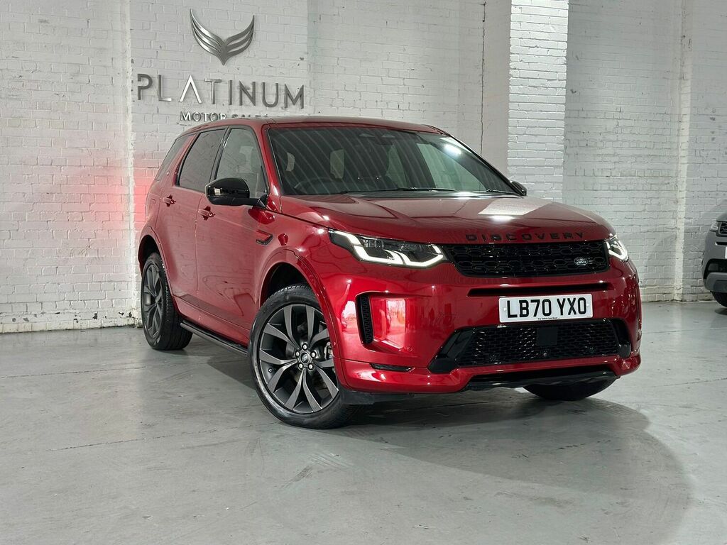 Compare Land Rover Discovery Sport R-dynamic Se LB70YXO Red