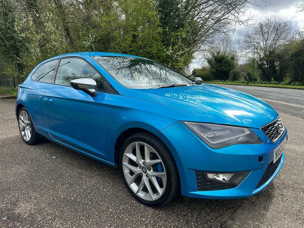 Compare Seat Leon 2.0 Tdi Cr Fr Sport Coupe Euro 5 Ss WX63LXK Blue