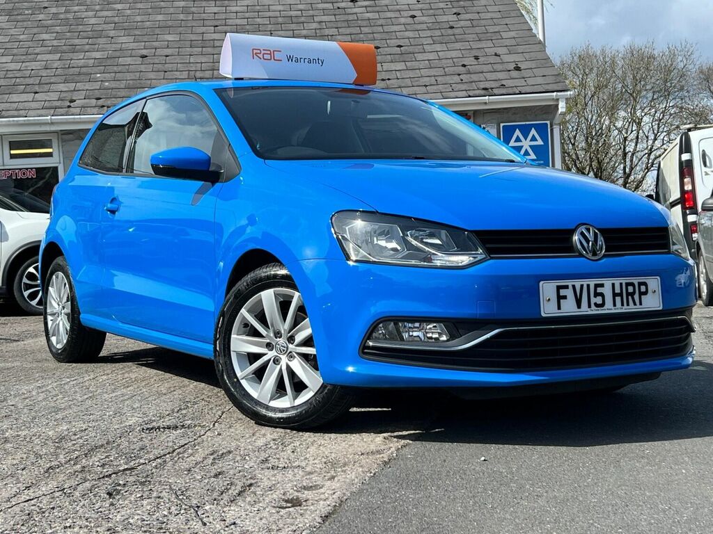 Compare Volkswagen Polo Hatchback 1.4 Tdi Bluemotion Tech Se Euro 6 Ss FV15HRP Blue