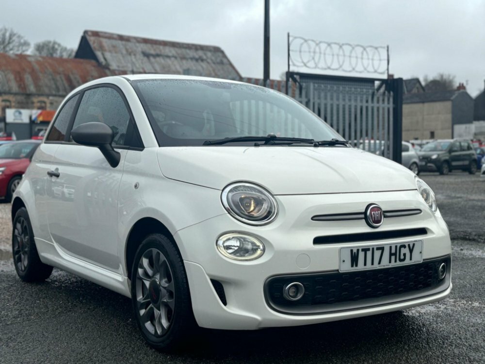 Compare Fiat 500 1.2 S Euro 6 Ss WT17HGY White