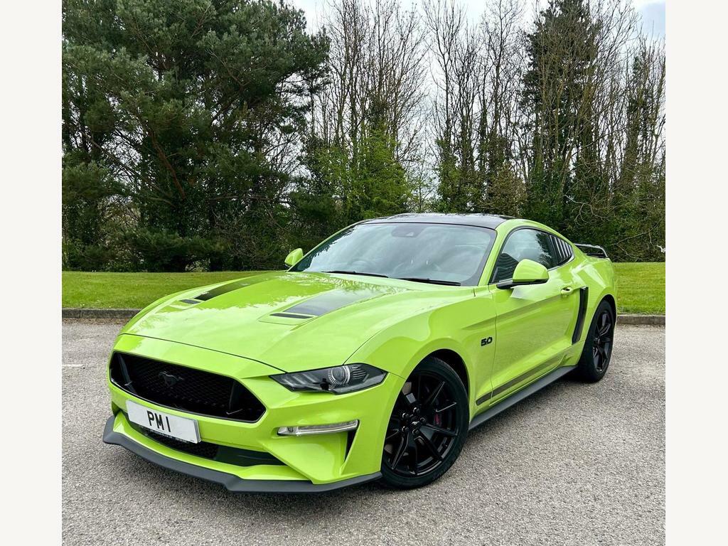 Compare Ford Mustang 5.0 V8 55 Edition Fastback Selshift Euro 6  Green