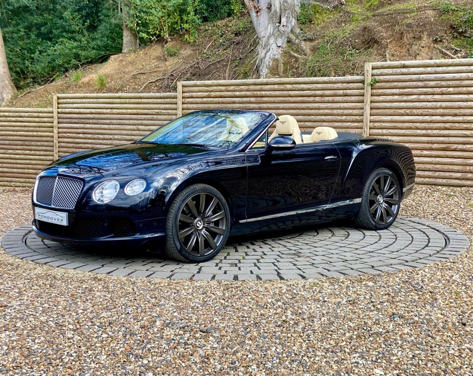 Compare Bentley Continental Convertible LK61DGZ Black