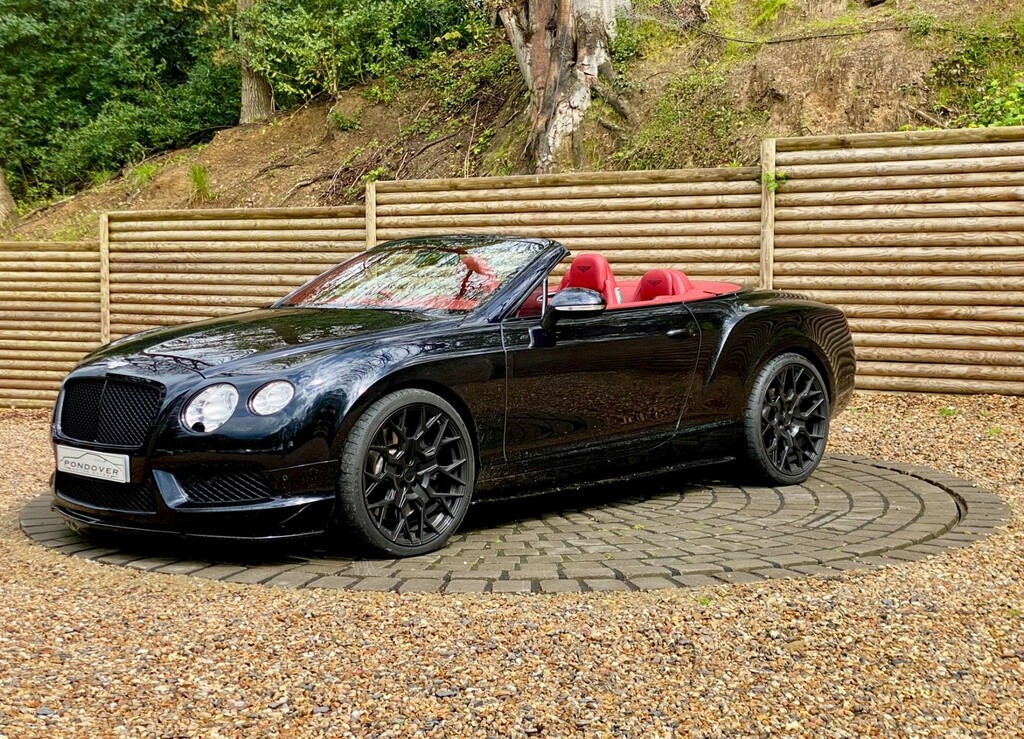 Bentley Continental Convertible Black #1