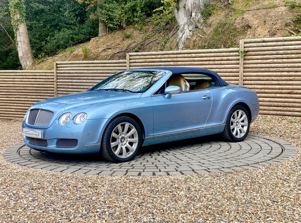 Bentley Continental Convertible Blue #1