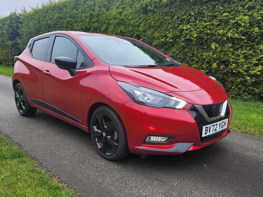 Compare Nissan Micra Micra N-sport Ig-t BV72YGH Red