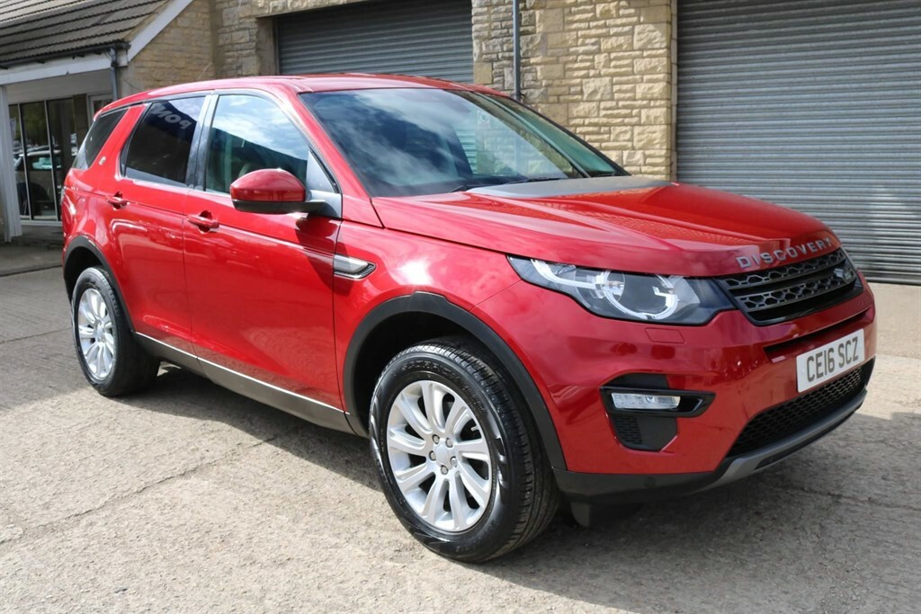 Compare Land Rover Discovery Sport Discovery Sport Se Tech Td4 CE16SCZ Red