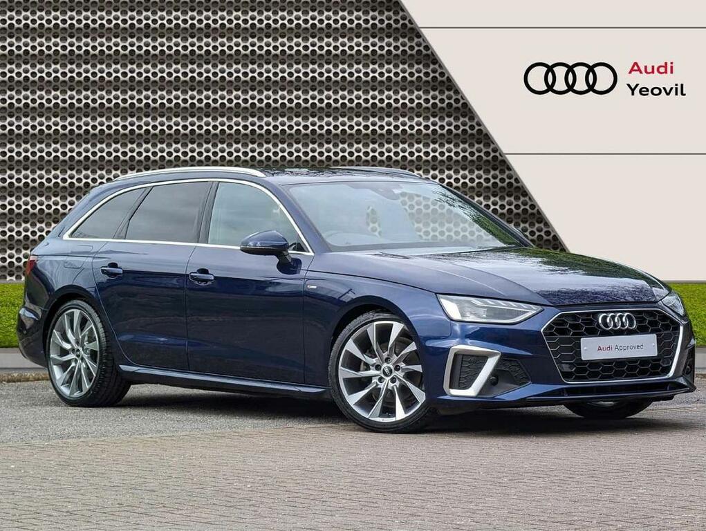 Compare Audi A4 Avant S Line 35 Tdi 163 Ps S Tronic WG21EWU Blue